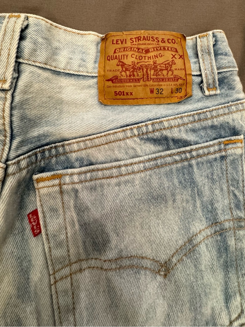 Levi's Men’s Jeans 32x30 made in the USA